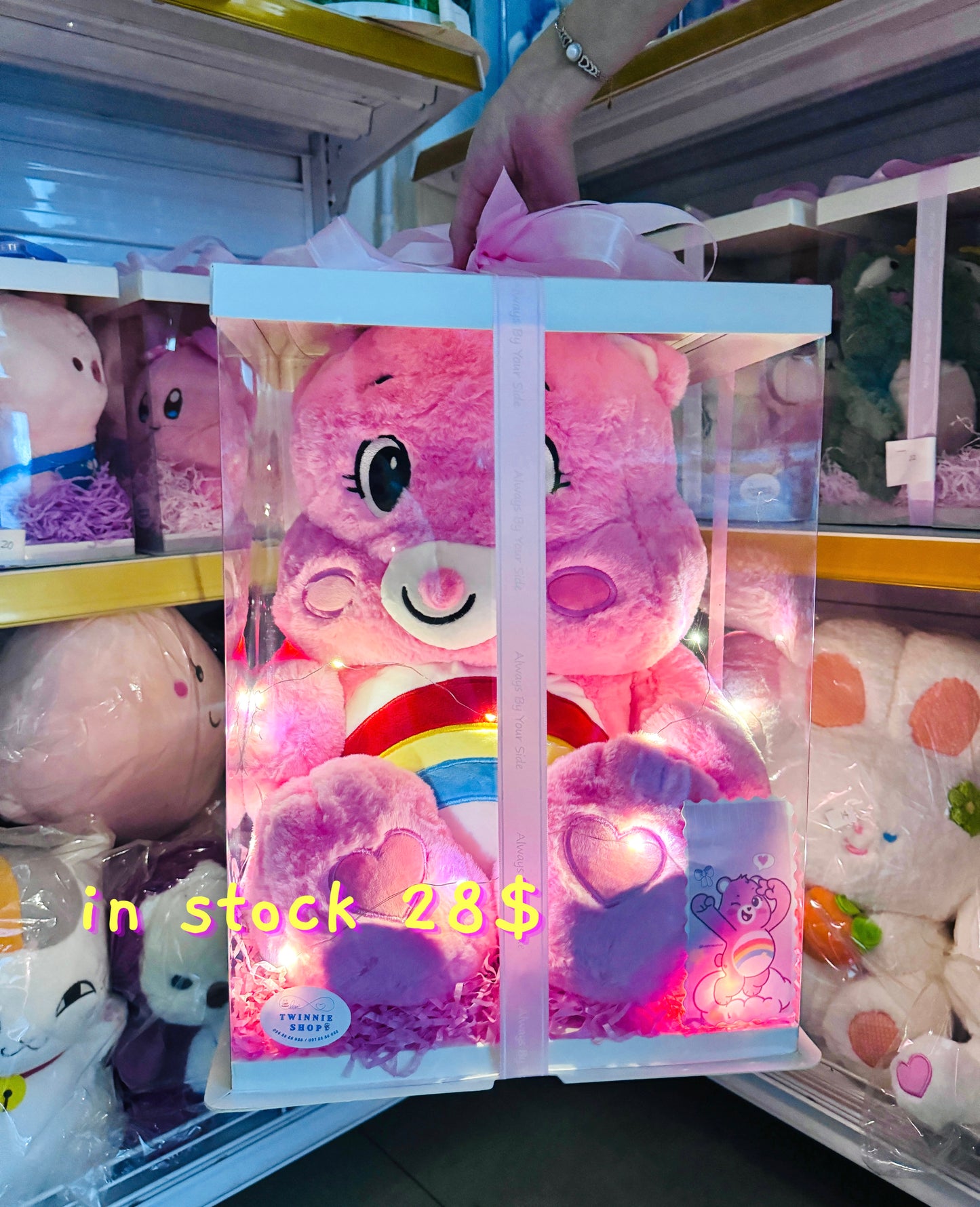 BB | pink care bear gift set