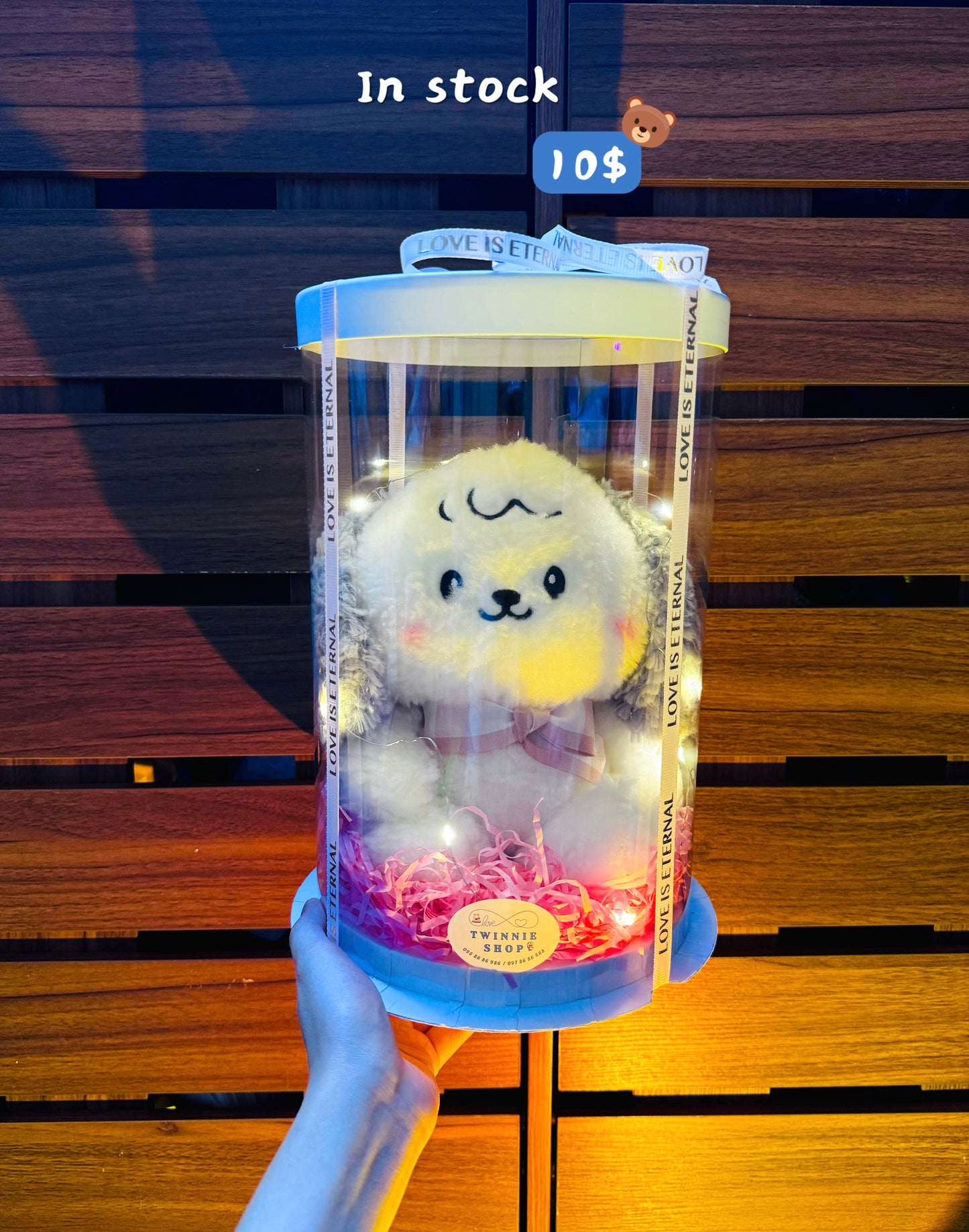 SRB10 | White puppy set