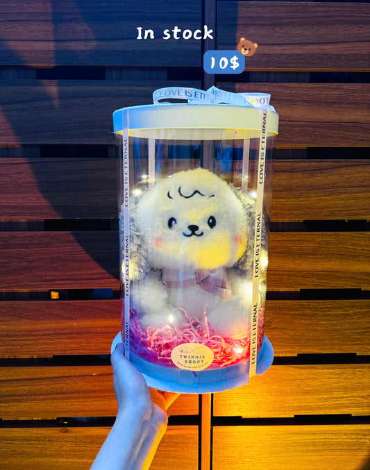 SRB10 | White puppy set