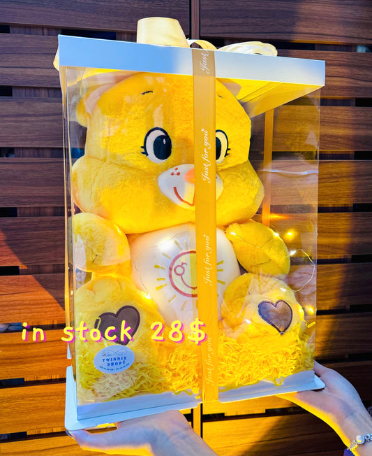 BB | Yellow care bear gift box