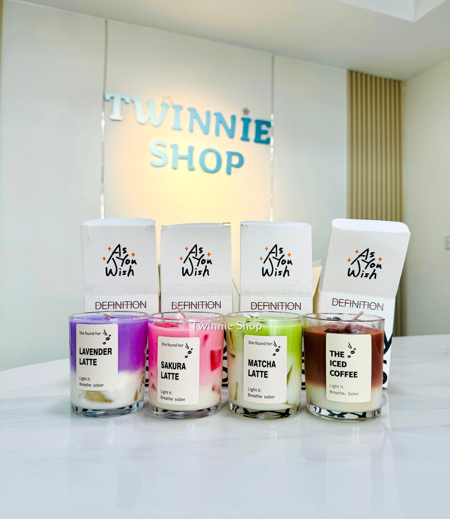 CD | Latte candle