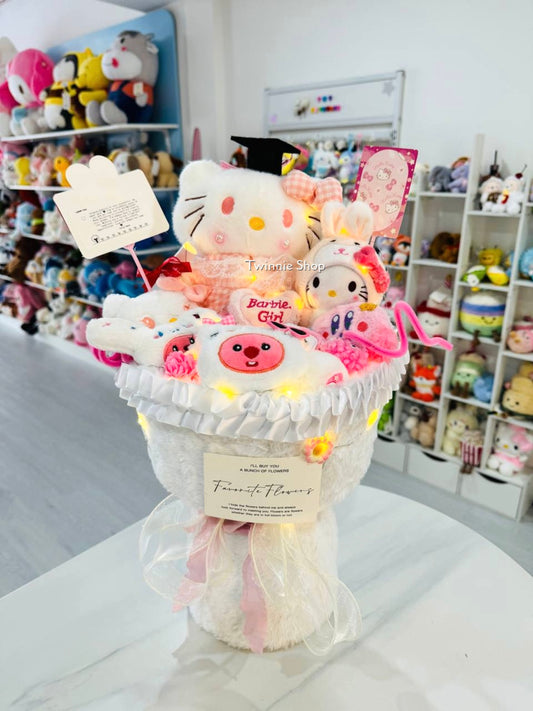 GRAFC | Kitty graduate flower bunch