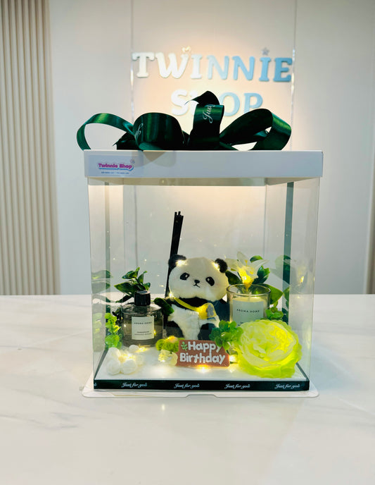 CD | Panda candle diffuser set