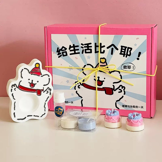 CD | Puppy candle gift set
