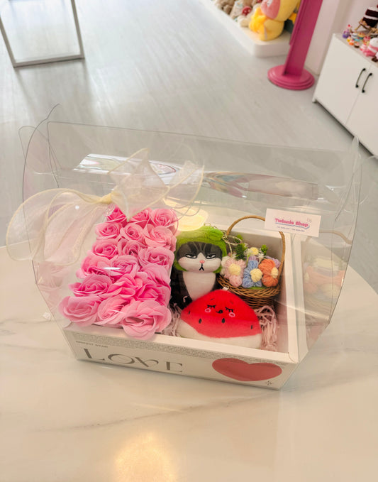 FWB | Rose keychain set