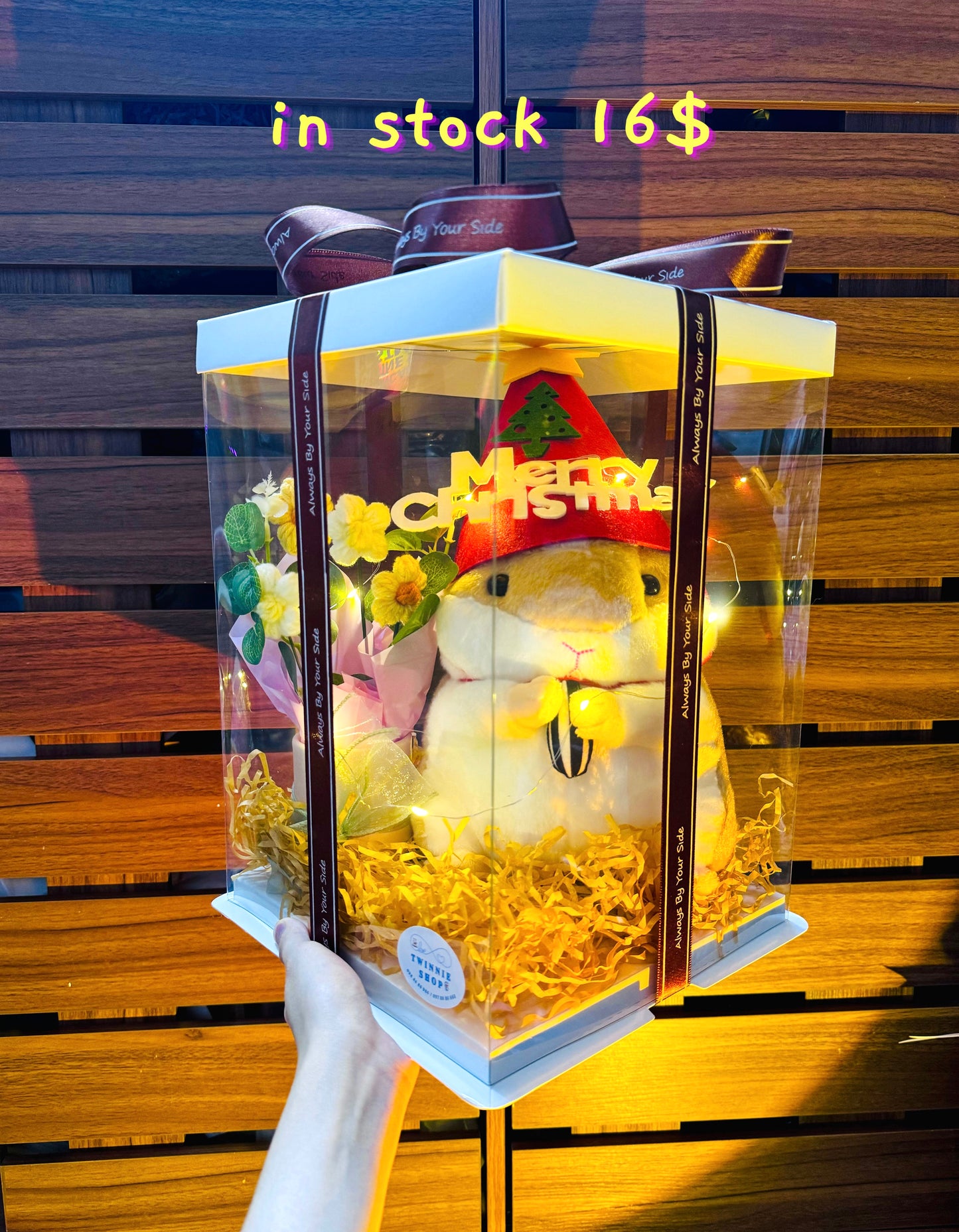 Xmas | Brown hamster gift set