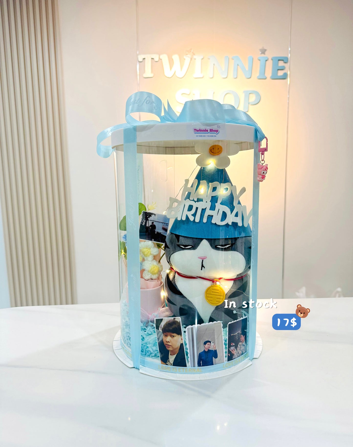 BD16 | Moody cat full birthday box