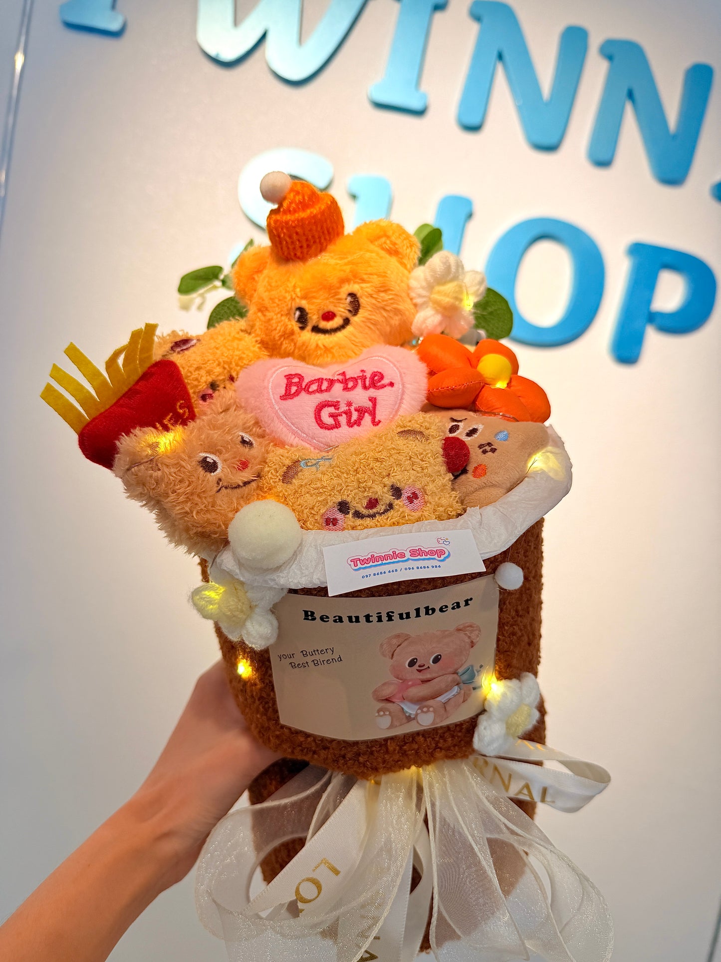 FW | Butterbear flower bunch