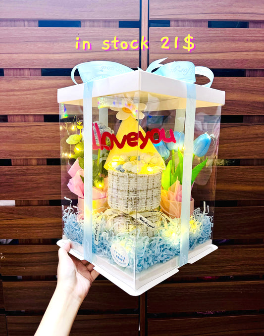FWB | I love you big flower box