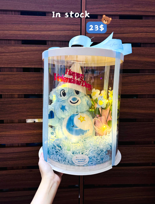 VLT | Light blue care bear gift set