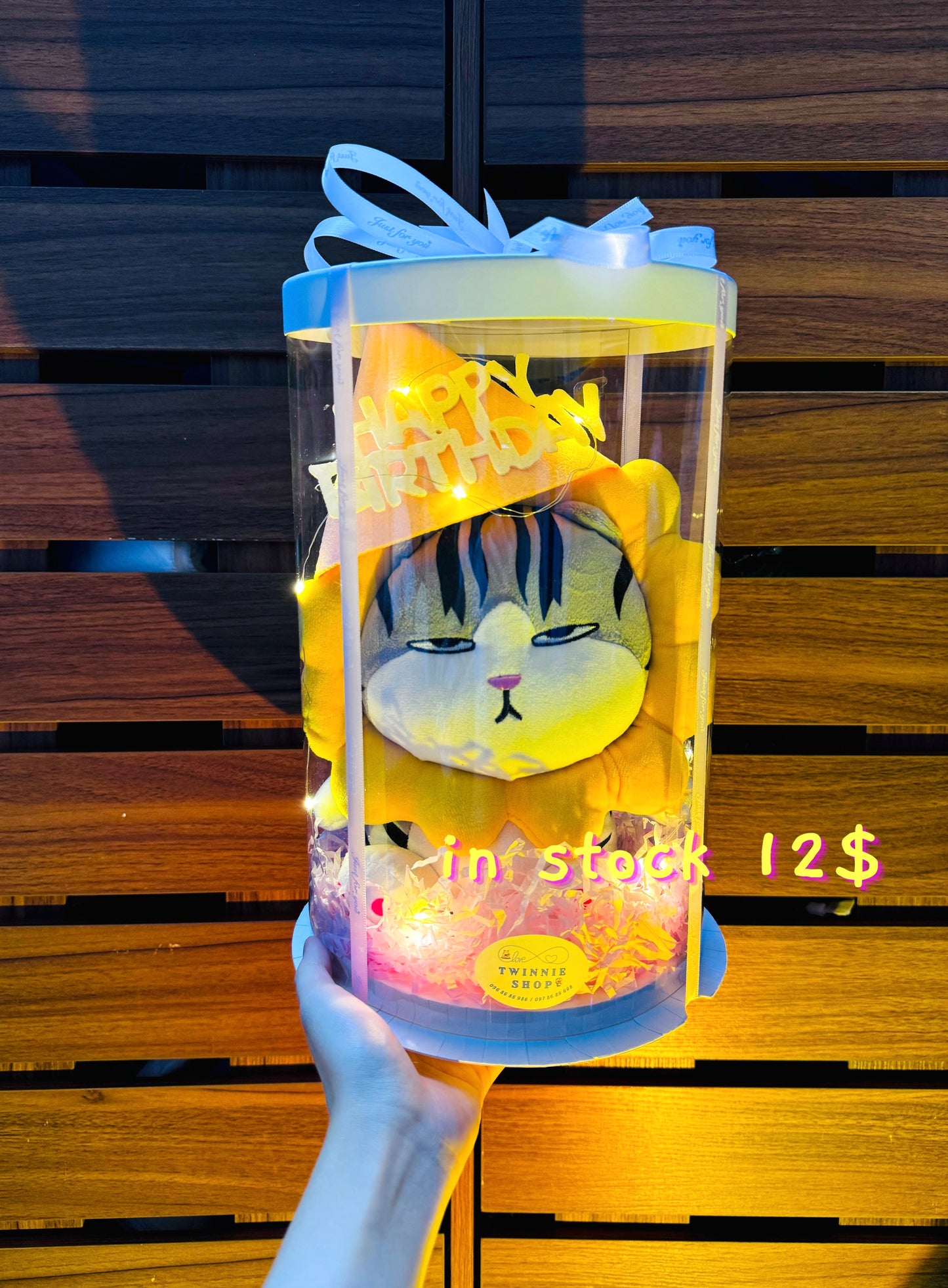 SRBBD | sunflower cat birthday box