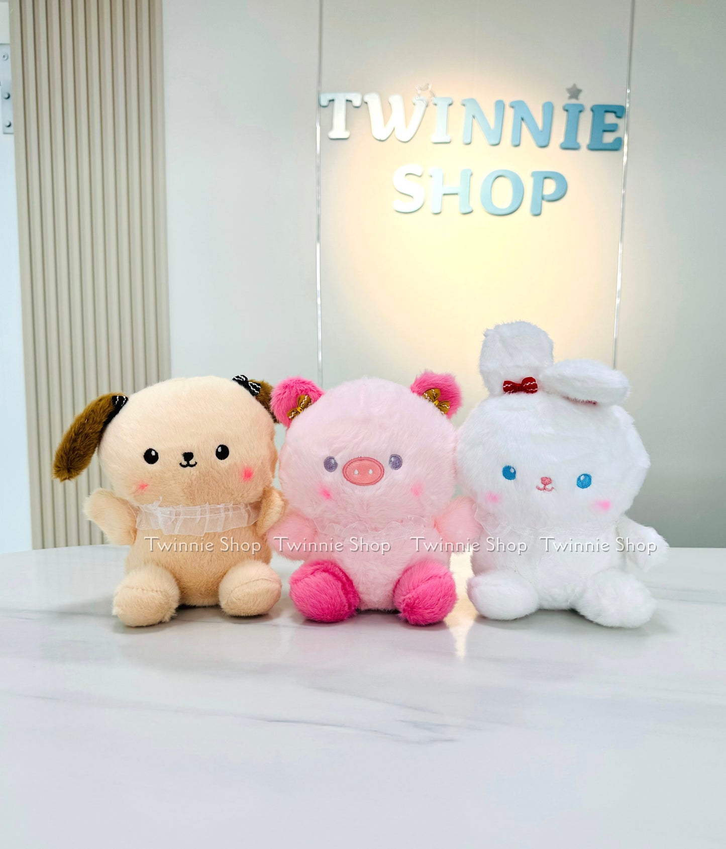SD | Hair clip ribbon teddy