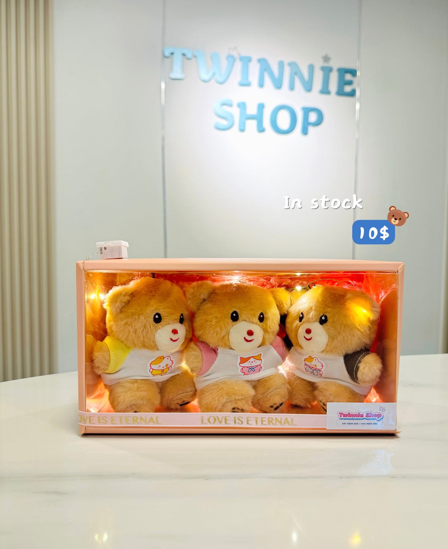 KCB | Brown Bear keychain set