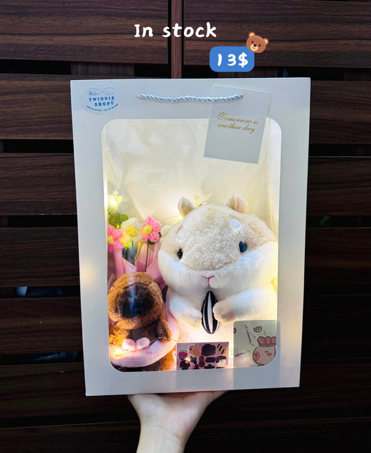 SRBFW | Hamster mix flower gift bag