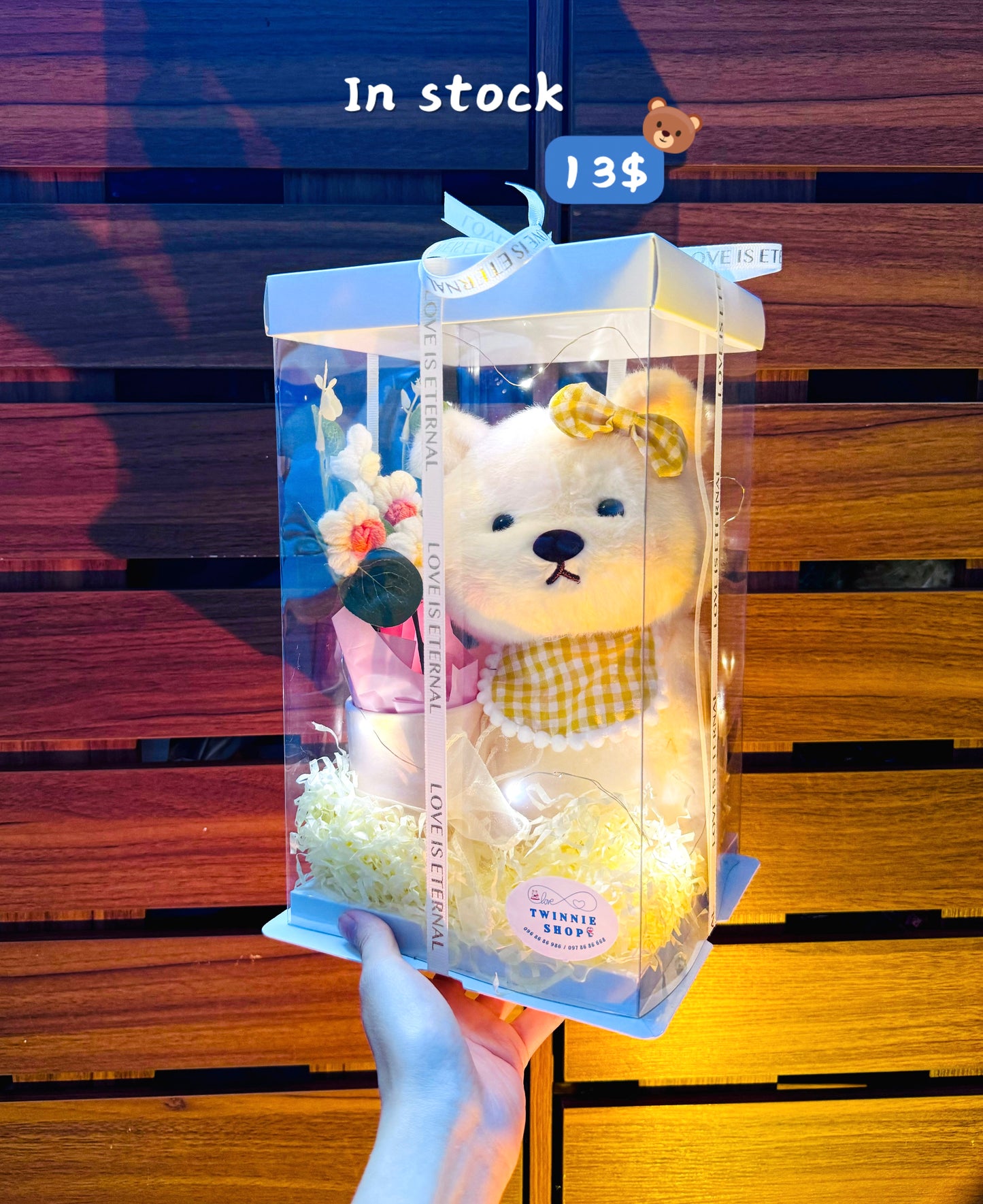 SRBFW | Teddy Bear mini flower set
