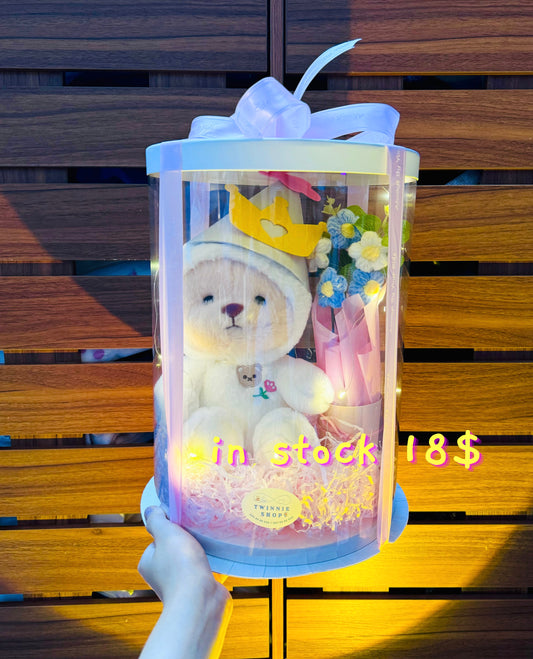 PCB | White bear princess set