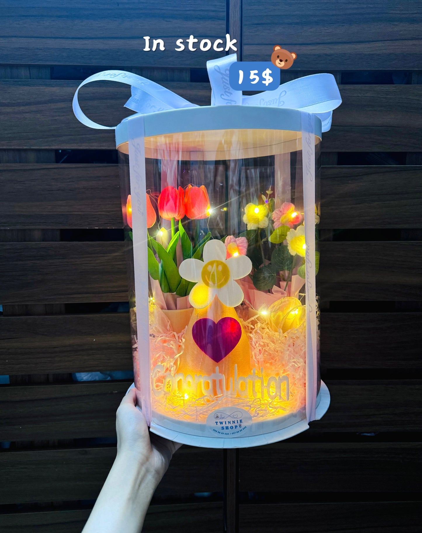 CON | Congratulation flower set