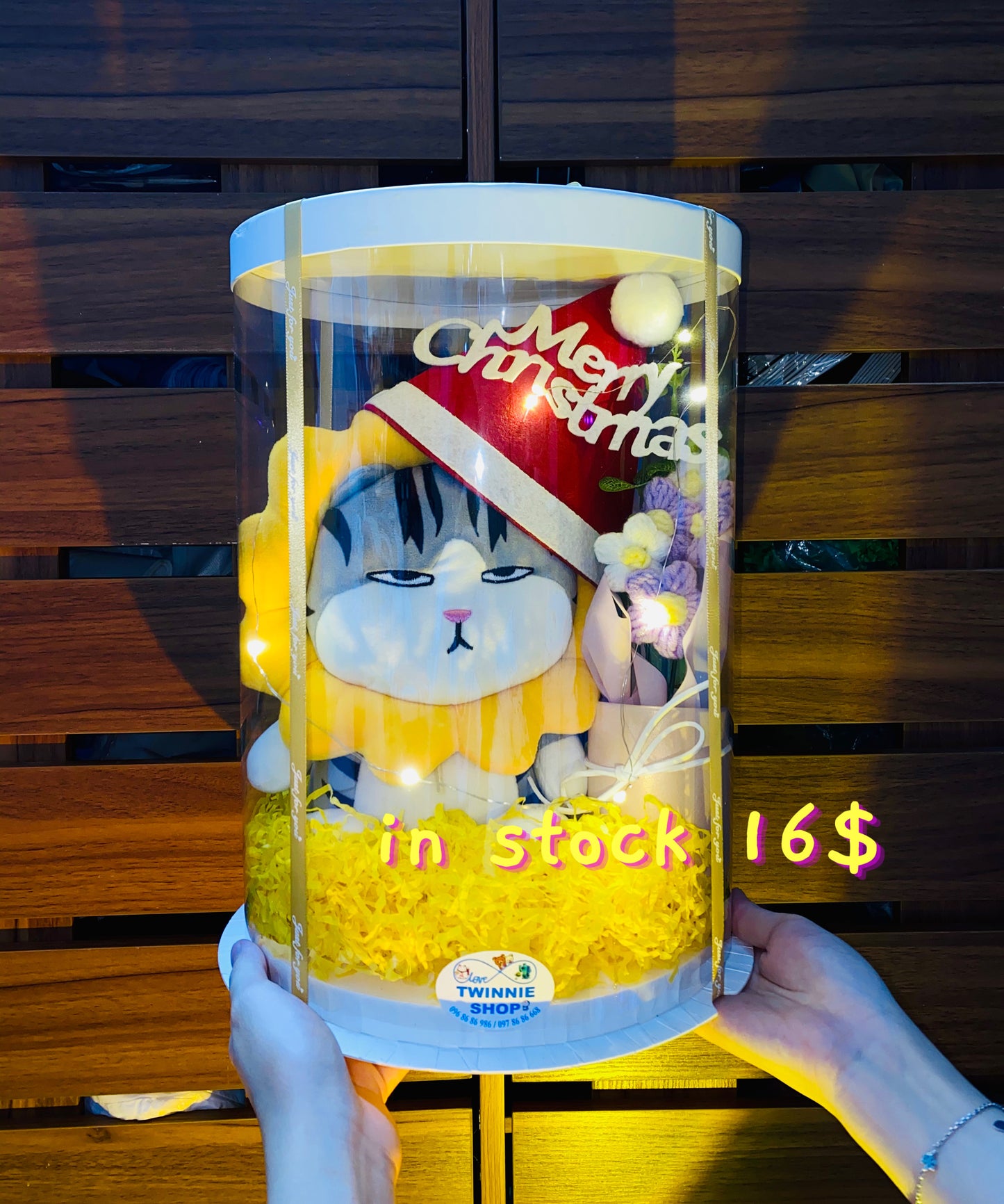 Xmas | Yellow cat gift set