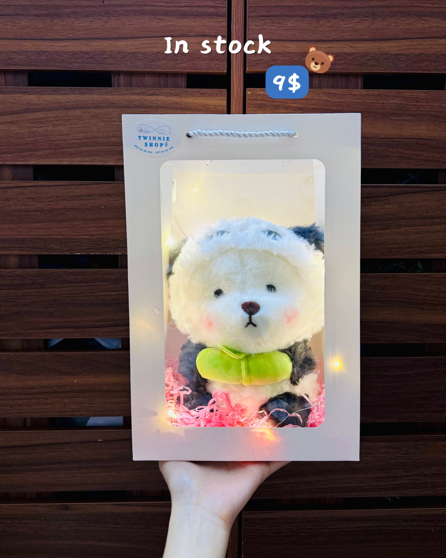 SRB | Panda bear gift bag