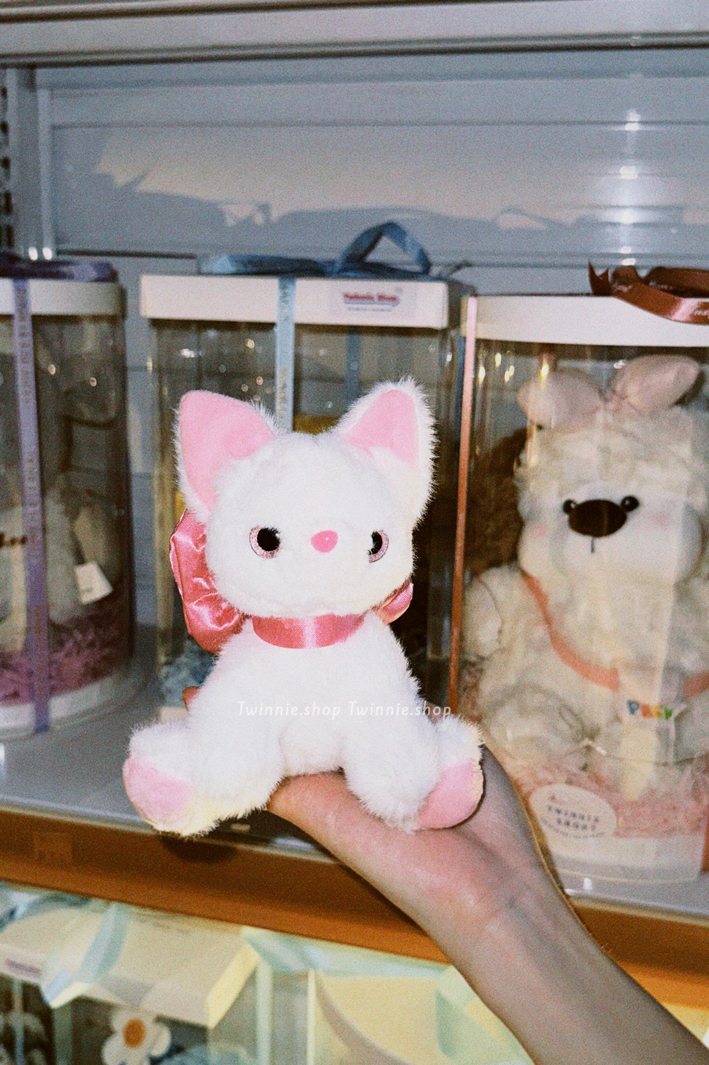 KEY | Ribbon cat keychain