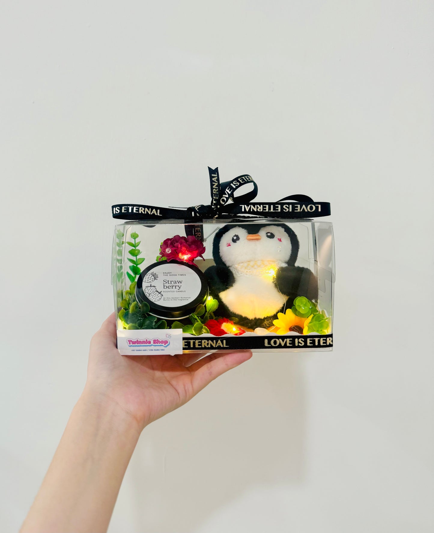 CD | Penguin candle set