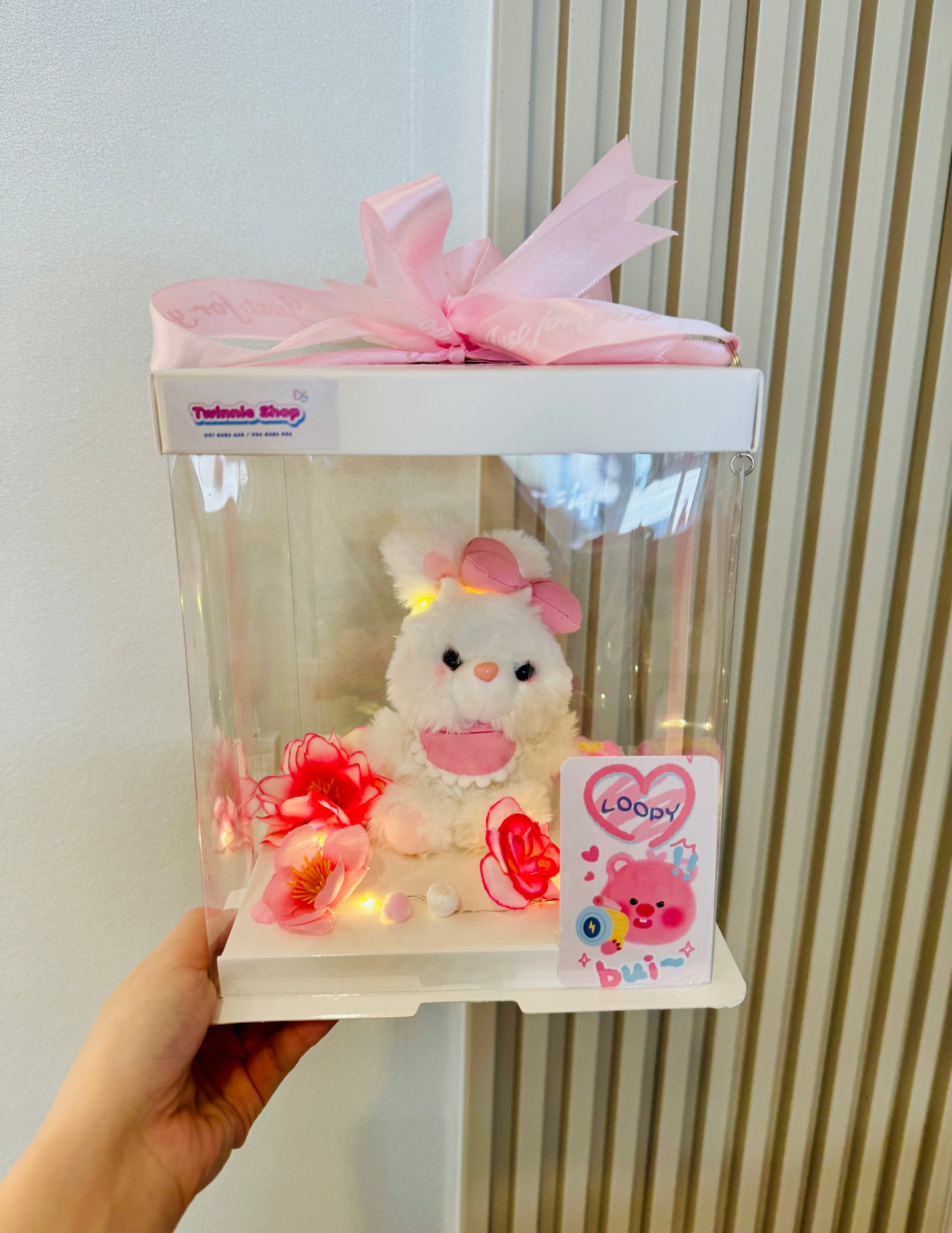 KCB | Rabbit keychain flower set