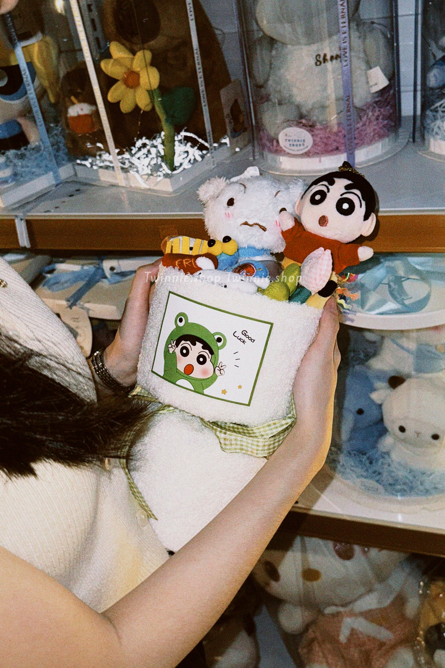 FW | White Shin Chan bunch