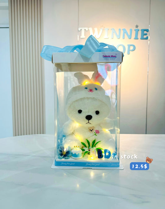 SRBC | White Bear cake set