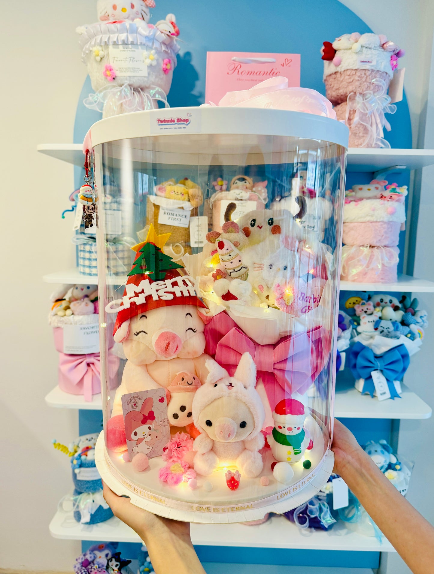 XMAS | Piggy flower Christmas set