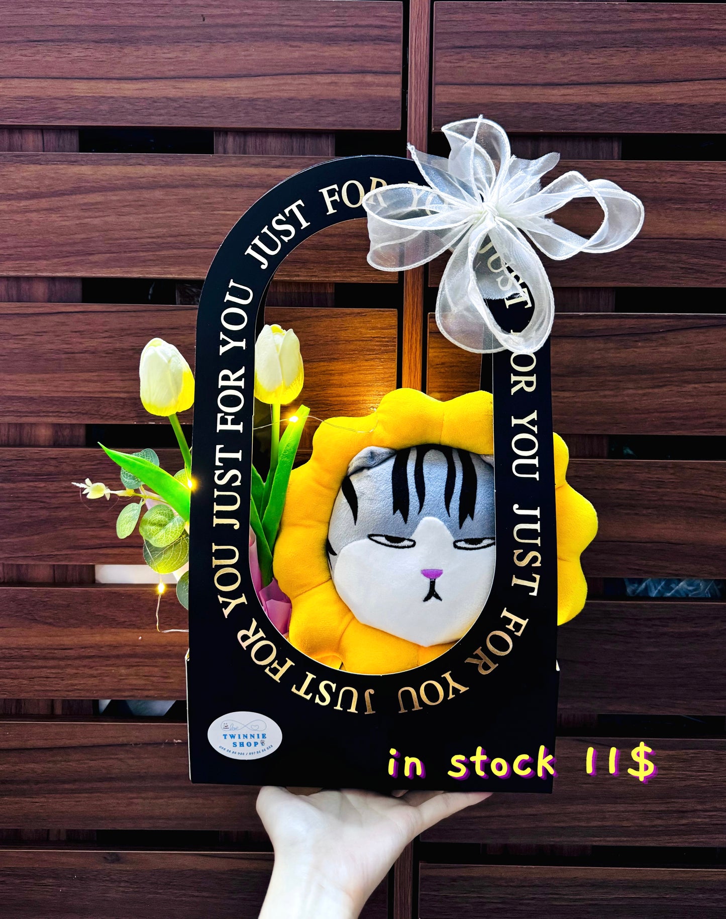SRBFW | Sunflower cat gift bag