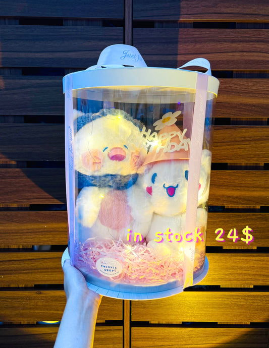 BB | Cat & Cinamoroll birthday set