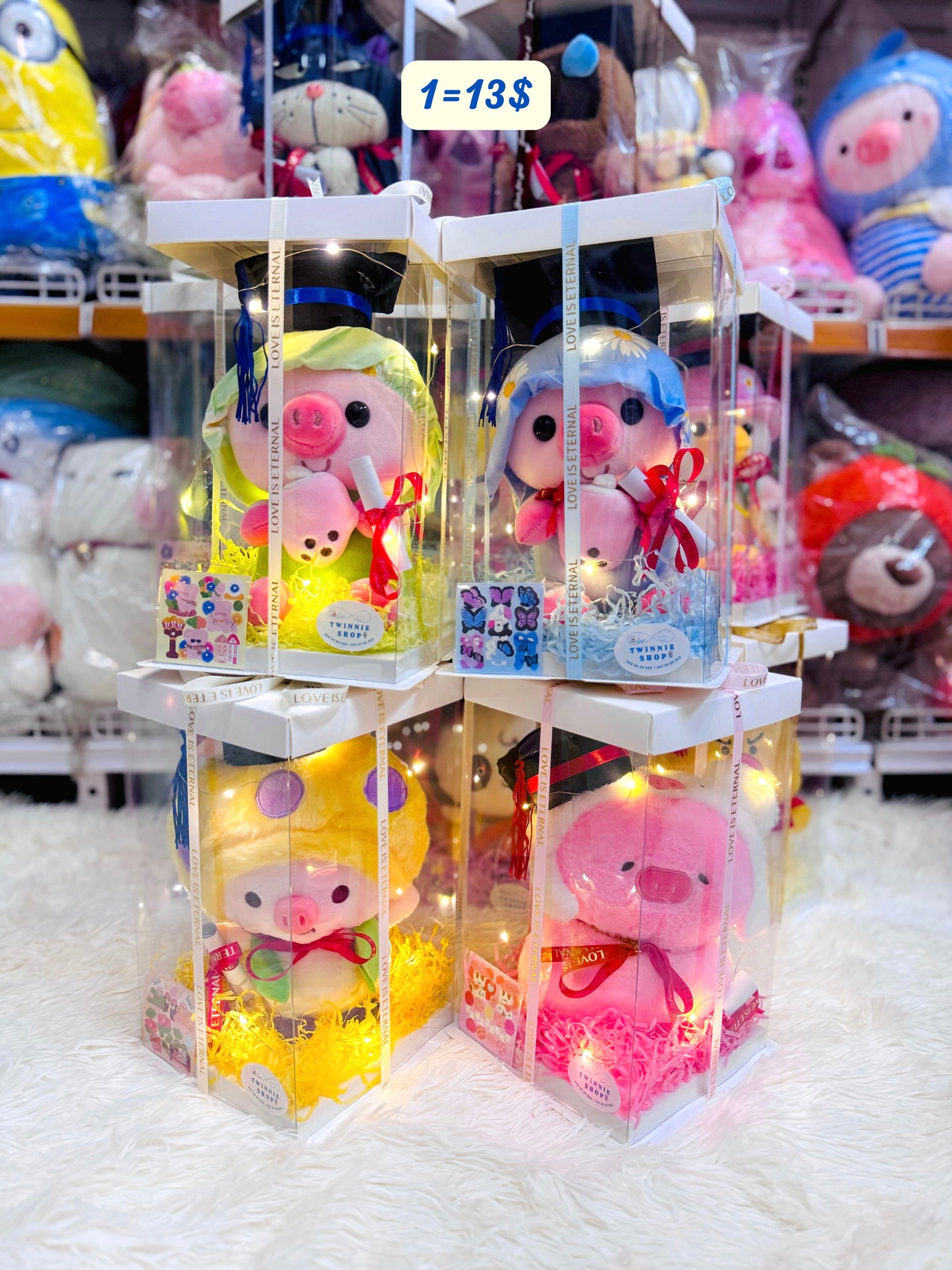 GRASRB | piggy graduate small box